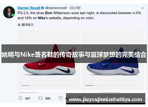 姚明与Nike签名鞋的传奇故事与篮球梦想的完美结合